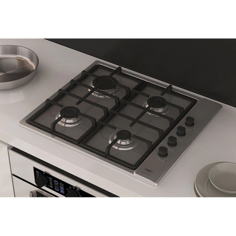 Anafe de acero inoxidable a gas