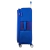 Valija grande azul francia con ruedas elf