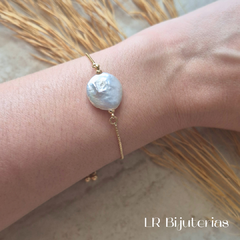 Pulseira Gravatinha Pérola