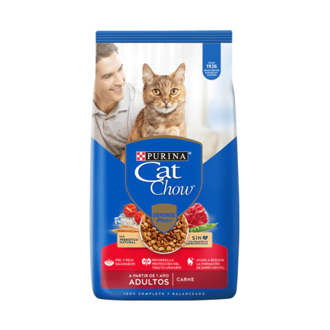 Cat Chow adultos sabor carne y pollo