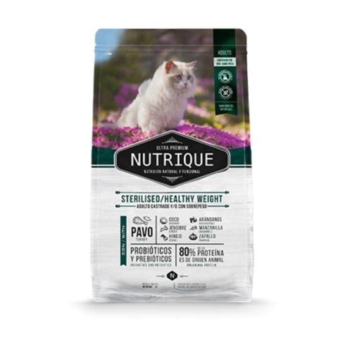 Nutrique gato adulto castrado / control de peso