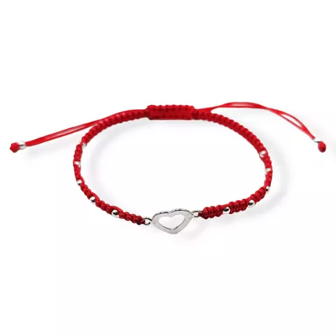 Pulsera hilo corazon