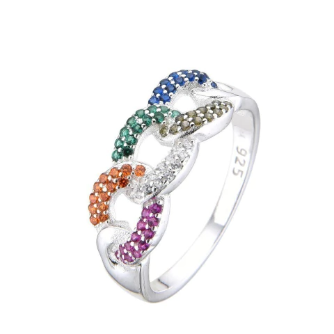 Anillo 524 - eslabon colores - comprar online