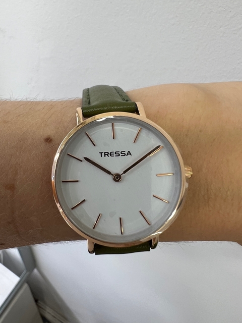 Reloj tressa bonnie verde