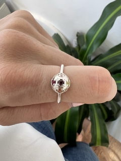 Anillo 277 - bola colores - tienda online
