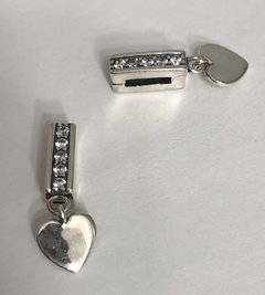 Charm Corazón Colgante malla