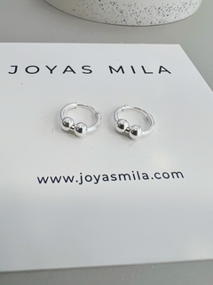 Aros bolitas - comprar online