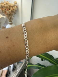 Pulsera cubana gruesa - Joyas Mila