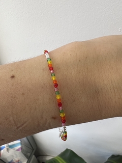 Pulsera cristales colores 3 - comprar online