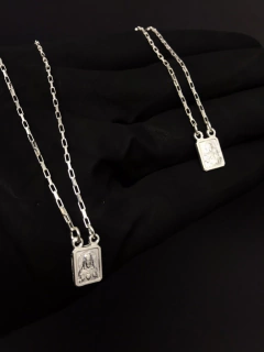 Escapulário Tijolinho M (cód 6) - Prata 925 - comprar online