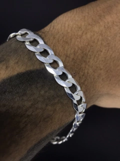 Pulseira Grumet 10mm - Prata 925