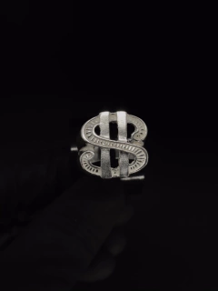 Dedeira Cifrão - Prata 925 na internet