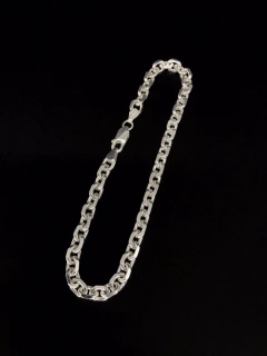 Pulseira Tijolinho 6mm - Prata 925 na internet