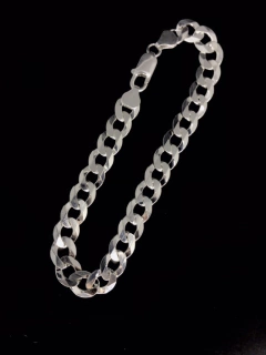 Pulseira Grumet 9mm - Prata 925 na internet