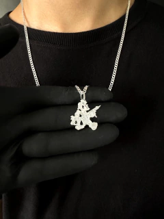 Cordão Grumet 70cm x 3mm + Pingente Tio Patinhas P - comprar online