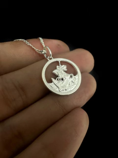 Pingente São Jorge P - Prata 925 - comprar online