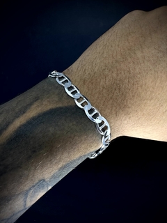 Pulseira Gucc1 9mm - Prata 925
