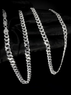 Conjunto Grumet 6mm cordão + pulseira - Prata 925 - loja online