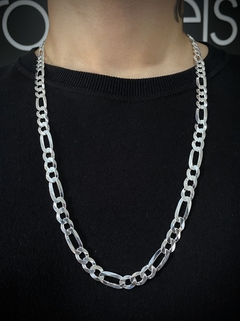 Corrente 3x1 70cm x 9mm - Prata 925 - comprar online