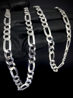 Imagem do Corrente 3x1 70cm x 9mm - Prata 925