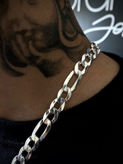 Conjunto 3x1 10mm corrente + pulseira - Prata 925 - loja online