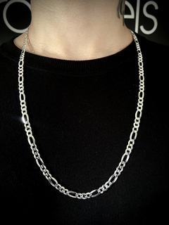 Corrente 3x1 70cm x 6mm - Prata 925 - comprar online