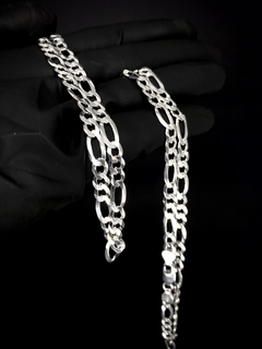 Imagem do Corrente 3x1 70cm x 6mm - Prata 925
