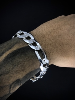 Pulseira 3x1 15mm - Prata 925
