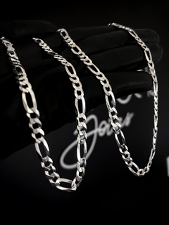 Corrente 3x1 70cm x 5,5mm - Prata 925 - comprar online
