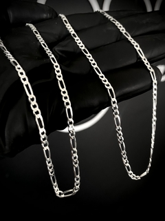 Corrente 3x1 70cm x 3mm - Prata 925