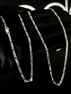 Corrente 3x1 70cm x 2mm - Prata 925