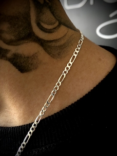 Imagem do Corrente 3x1 70cm x 3mm - Prata 925