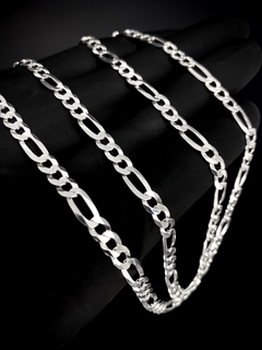 Corrente 3x1 70cm x 5,5mm - Prata 925 - comprar online