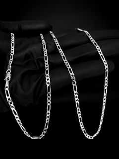 Corrente 3x1 70cm x 3mm - Prata 925