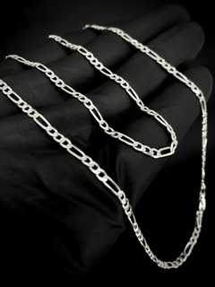 Corrente 3x1 70cm x 3mm - Prata 925 - loja online