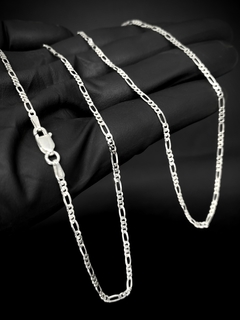 Corrente 3x1 70cm x 2mm - Prata 925 na internet