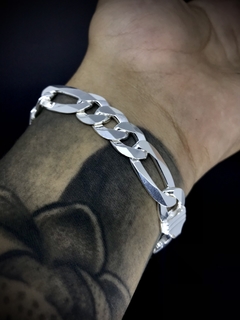 Pulseira 3x1 13mm - Prata 925 na internet