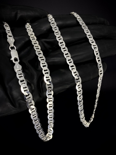 Corrente Gucc1 70cm 5,5mm - Prata 925 - Brandels Joias - Prata 925
