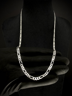 Conjunto 3x1 5mm cordão + pulseira - Prata 925 - Brandels Joias - Prata 925