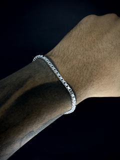 Pulseira Veneziana 3,5mm - Prata 925