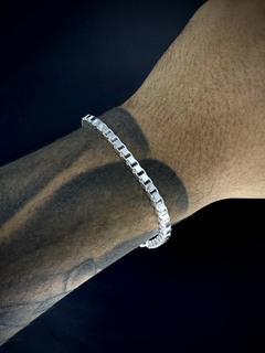 Pulseira Veneziana 4,5mm - Prata 925