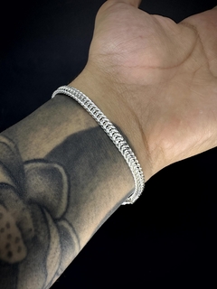 Pulseira Fox Tail 5mm - Prata 925 - comprar online