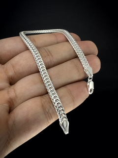 Pulseira Fox Tail 5mm - Prata 925 na internet
