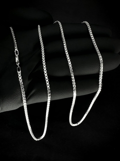 Corrente Veneziana 70cm 2mm - Prata 925 - comprar online