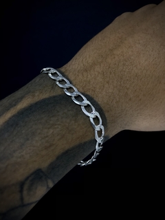Pulseira Grumet 7mm Gaveta - Prata 925