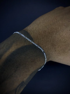 Pulseira 3x1 2mm - Prata 925