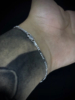 Pulseira 3x1 2mm - Prata 925 na internet