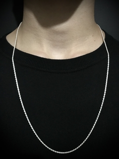 Corrente Baiano 70cm x 3mm - Prata 925 - comprar online