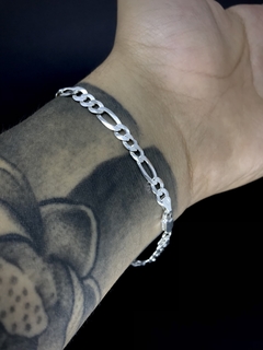 Pulseira 3x1 6mm - Prata 925 na internet
