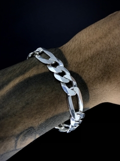 Pulseira 3x1 12mm - Prata 925